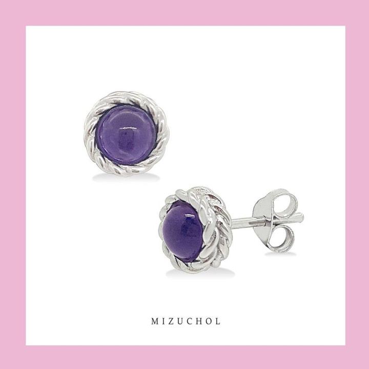 Genuine Stone Bubbly Dream Earrings