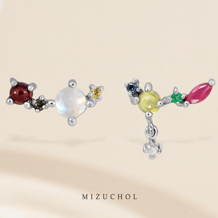 Nine Lucky Gems Earrings | Hope Series
