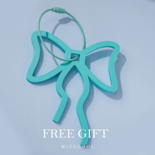 Blue Ribbon Keychain
