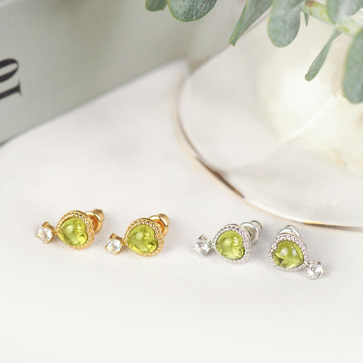 Boucles d'oreilles Darling Péridot - Bijoux fins
