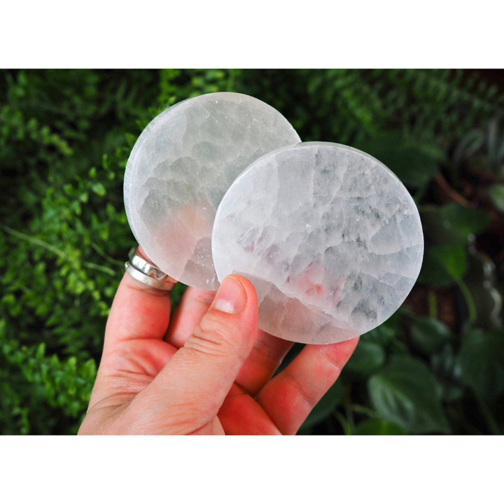 Selenite Charging Stone - Natural Healing and Chakra Balance