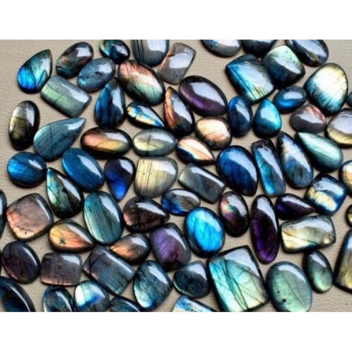 Labradorite Cabochon Stone | Polished Gemstone for Jewelry and Healing