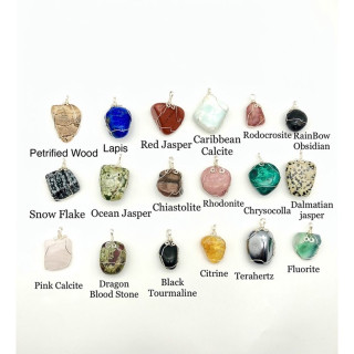 Handmade Gemstone Pendants | Unique Wirewrapped Necklaces