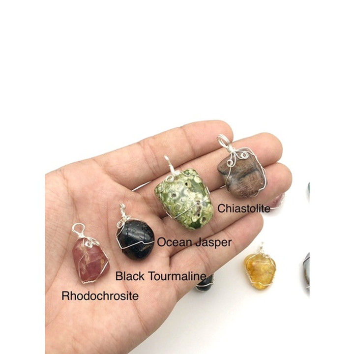 Handmade Gemstone Pendants | Unique Wirewrapped Necklaces
