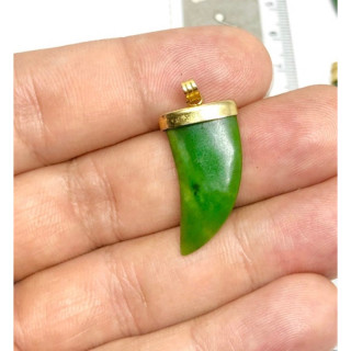 Green Nephrite Jade Pendant - AAA Quality, Natural and Stylish