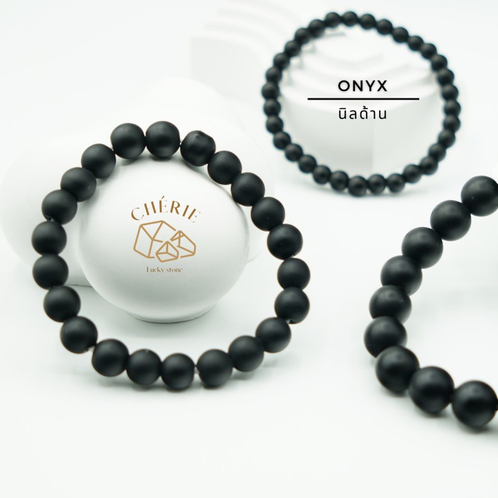 Onyx Stone Bracelet: Protection from Black Magic and Negativity