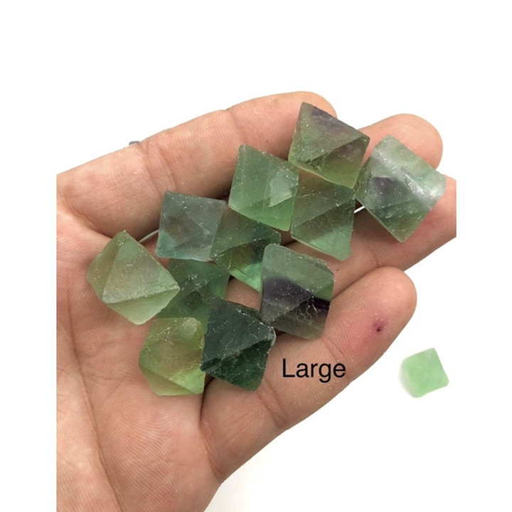 Green Fluorite Merkaba | Natural Healing Chakra Stone