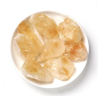 Natural Citrine Stone: Healing and Meditation Crystal