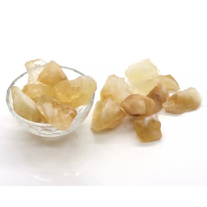 Natural Citrine Stone: Healing and Meditation Crystal