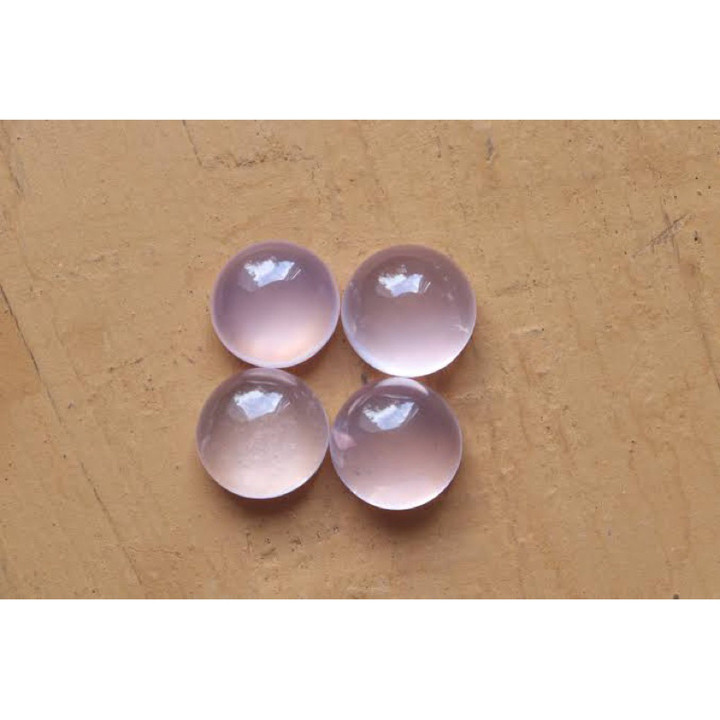Genuine Madagascar Rose Quartz Cabochon (20-15mm)