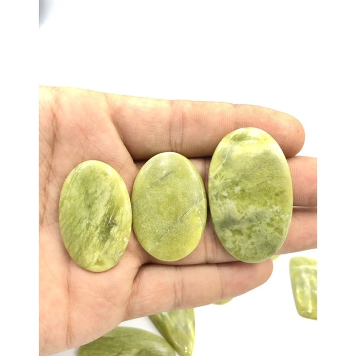 Serpentine Cabochon: Handmade Jewelry and Reiki Healing