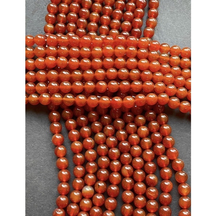 AAA Carnelian Red Agate Beads (6mm, 8mm, 10mm)