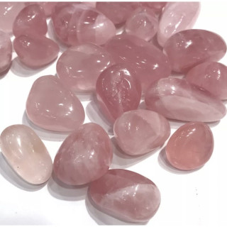 Rose Quartz Tumble Stone - Natural Healing and Chakra Energy