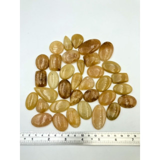 Yellow Aventurine Cabochon: Natural Gemstone for Jewelry and Reiki