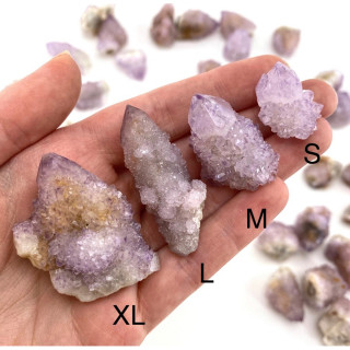 Amethyst Clusters: Natural Purple Spirit Quartz (S-XL)