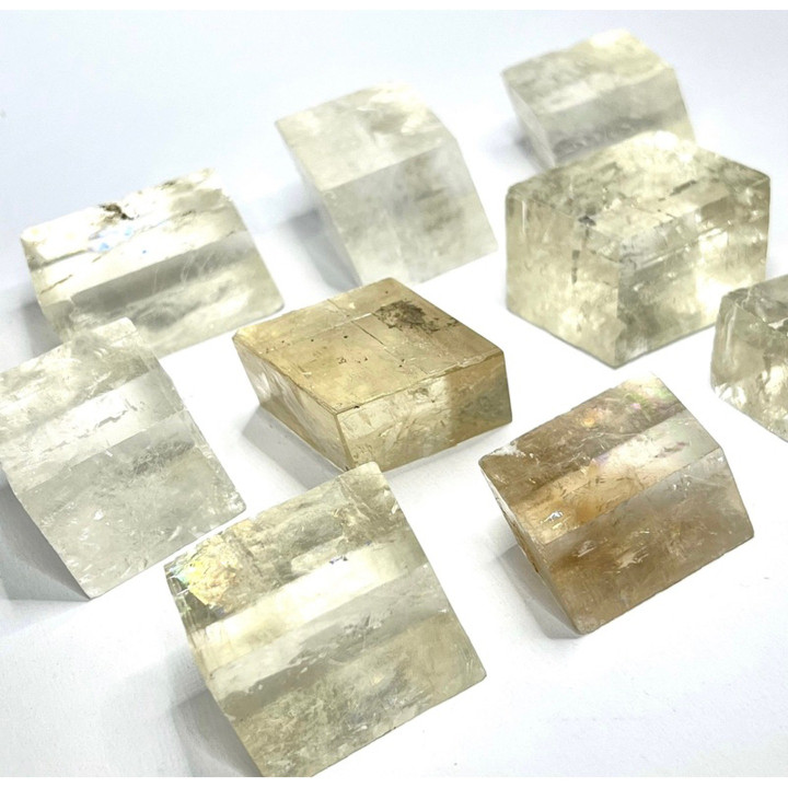 Iceland Spar Crystal: Rare Optical Calcite Specimen