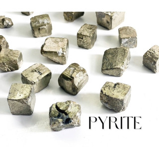 Genuine Pyrite Stone: High-Quality Raw Stone for Chakra Healing