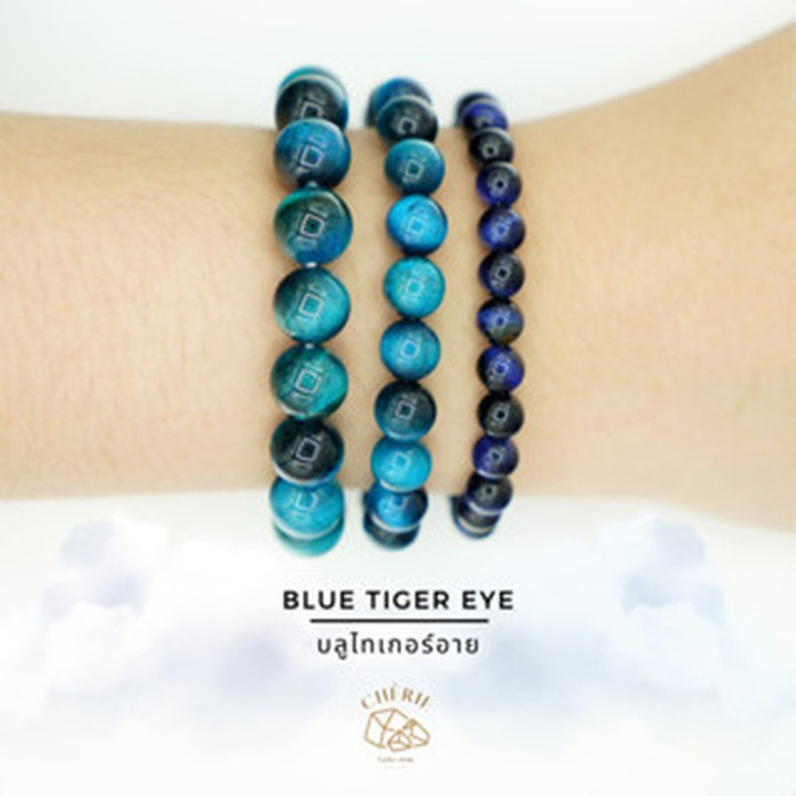 Blue Tiger Eye Bracelet: Serenity and Luck Charm