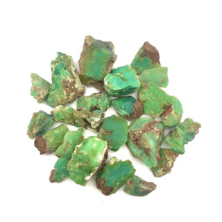 Premium Australian Chrysoprase: Raw and Natural