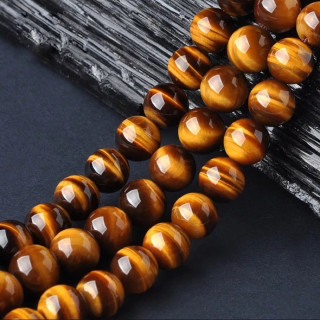 Golden Tiger Eye Beads - Natural Healing Bracelet String (AAA)