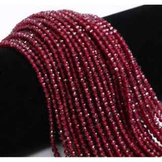 Garnet Beads - 15.5cm Long, Natural and Polished, For Jewelry Making