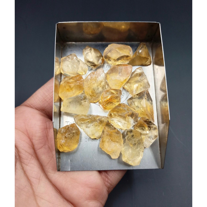 Natural Citrine Rough Gemstone | 1 Piece Raw Citrine