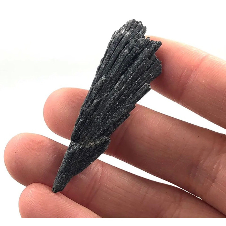 Black Kyanite Raw Stone - Genuine and High Quality for Healing