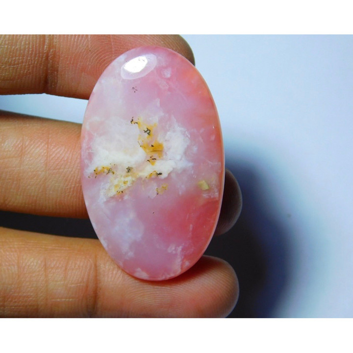 Natural Pink Opal Top - Handmade Jewelry and Reiki Healing