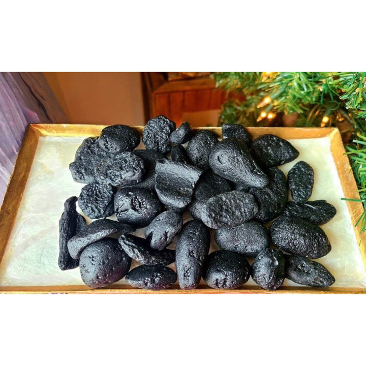 Rare Tibetan Tektite Meteorite Stone - Healing Crystals