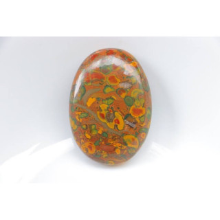 Natural Ajoobalite Jasper Cabochon: Unique Stone for Jewelry Making