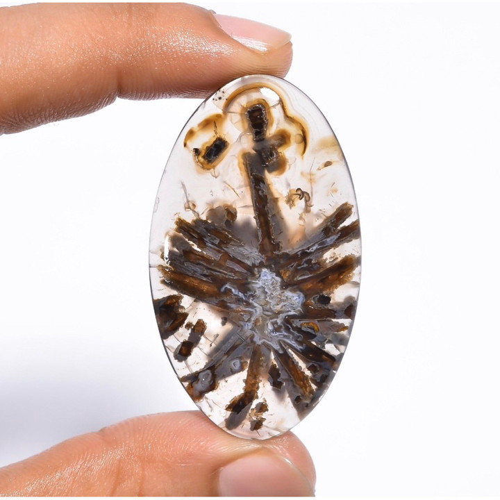 Natural Turkey Agate Cabochon Stone | 2-3cm Polished | Jewelry Grade