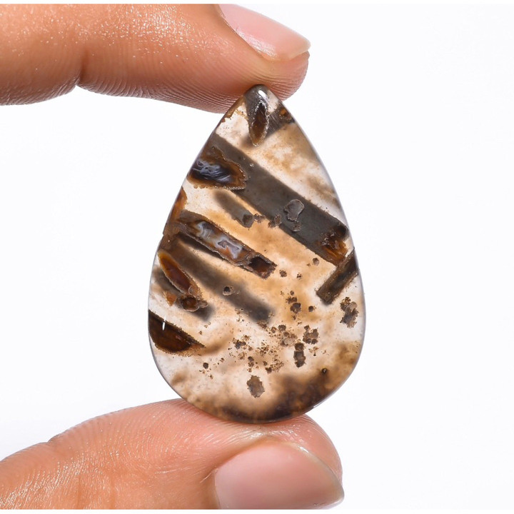Natural Turkey Agate Cabochon Stone | 2-3cm Polished | Jewelry Grade