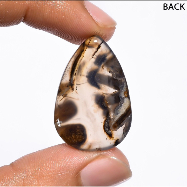 Natural Turkey Agate Cabochon Stone | 2-3cm Polished | Jewelry Grade
