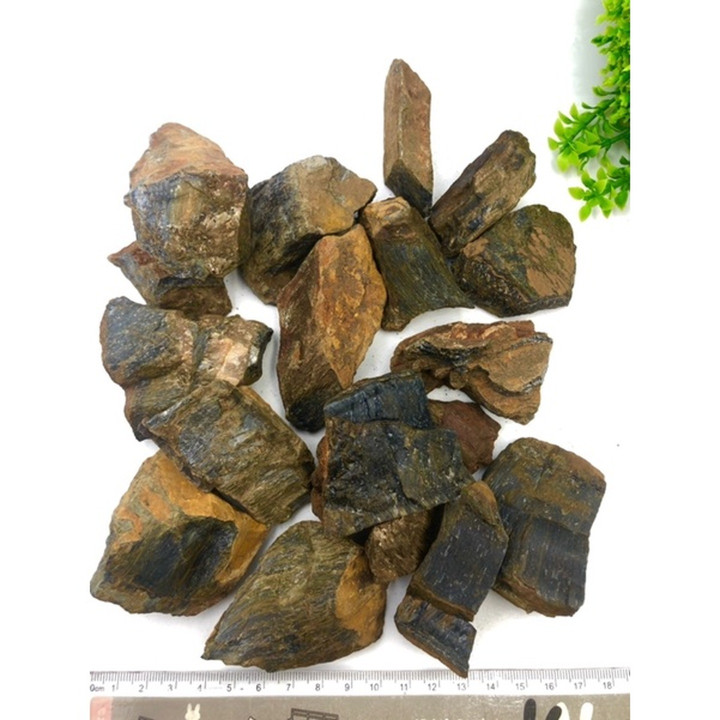Raw Blue Tiger Eye Stone: Natural Healing and Meditation