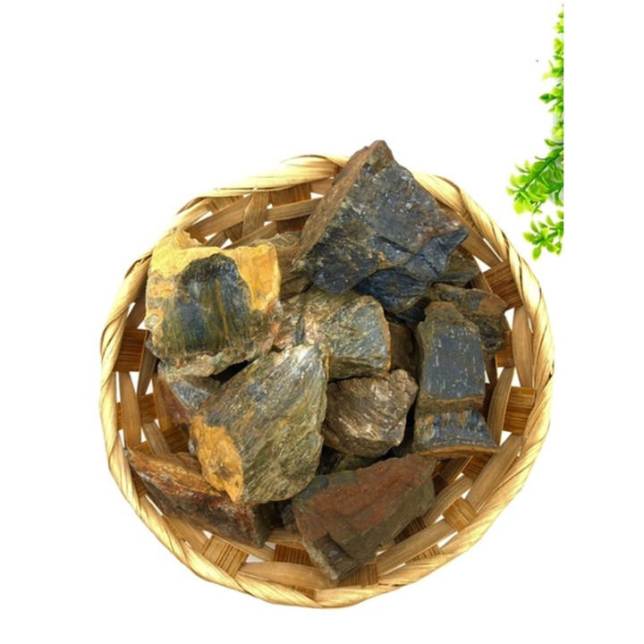Raw Blue Tiger Eye Stone: Natural Healing and Meditation