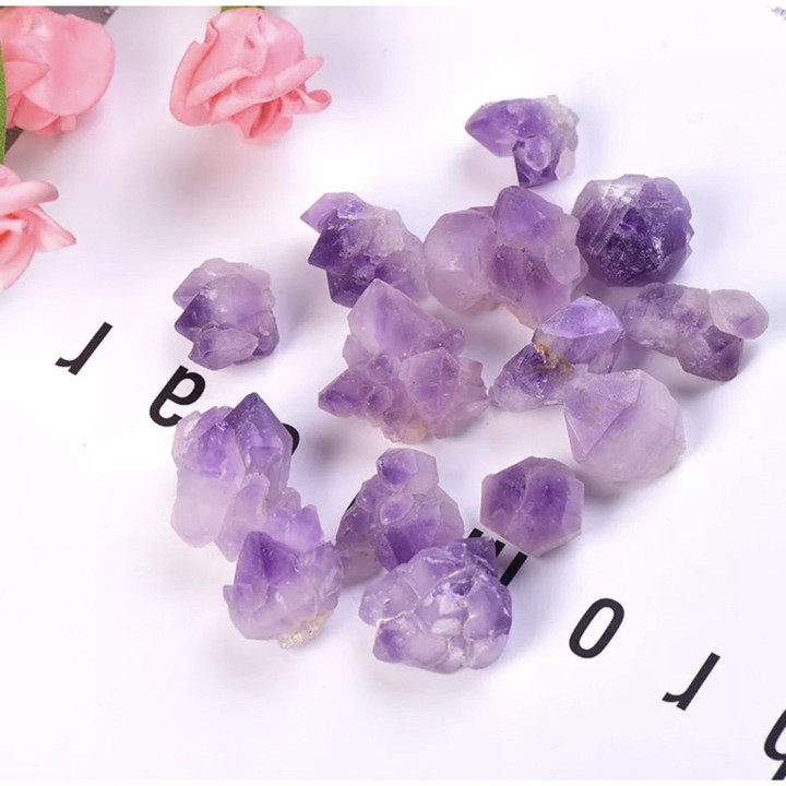 Genuine Amethyst Rough Stone - High Quality for Chakra Healing