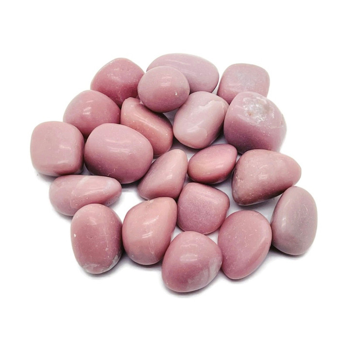 Pink Opal Tumble Stone - Balance Emotions and Soothe Anxiety