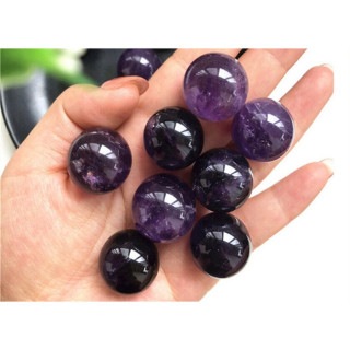Amethyst Sphere - Natural Crystal for Meditation and Healing