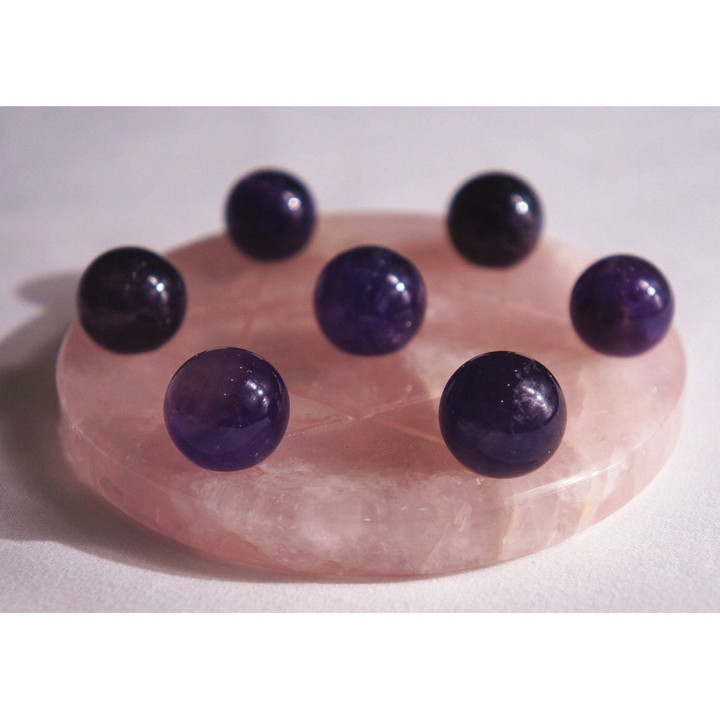 Amethyst Sphere - Natural Crystal for Meditation and Healing