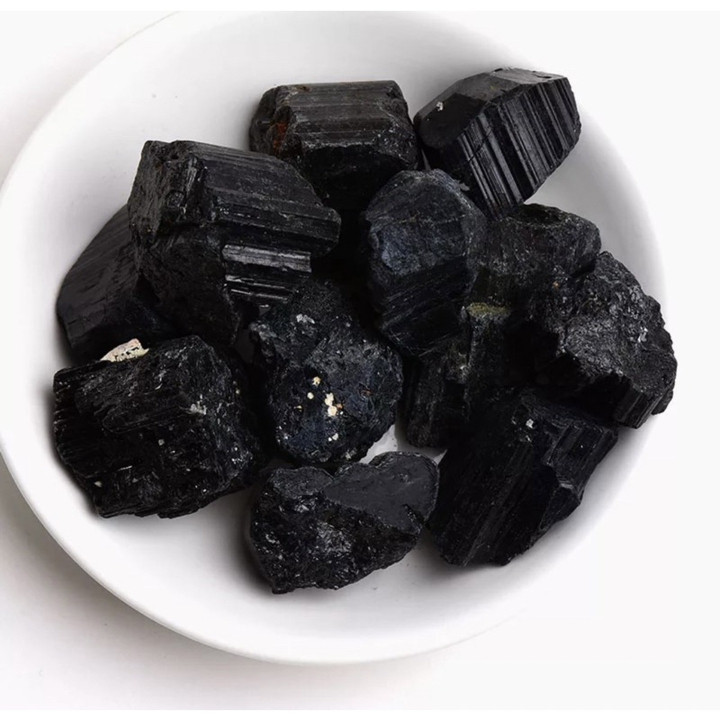 Black Tourmaline Rough Stone: Authentic, High-Quality for Chakra Healing