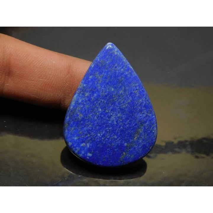 Lapis Lazuli Cabochon Stone - Natural and Polished for Jewelry Making
