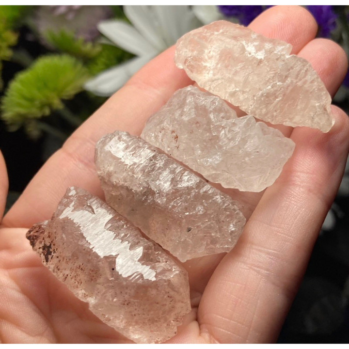 Nirvana Quartz Specimen: Terminated Ice Quartz Healing Crystal