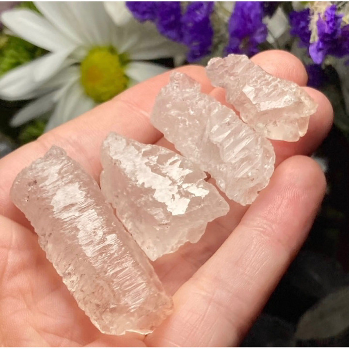 Nirvana Quartz Specimen: Terminated Ice Quartz Healing Crystal