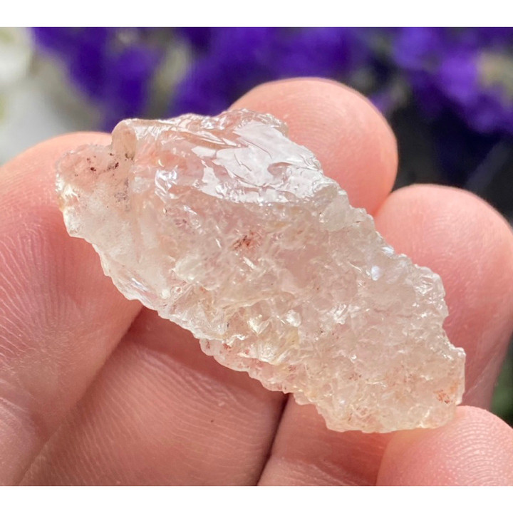 Nirvana Quartz Specimen: Terminated Ice Quartz Healing Crystal