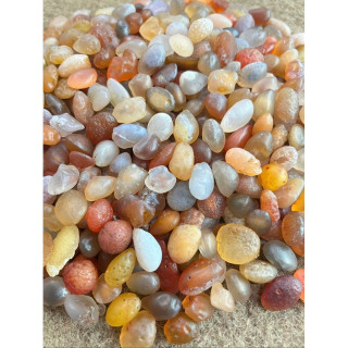 Natural Gobi Agate Stone - Mongolian, 2-3cm
