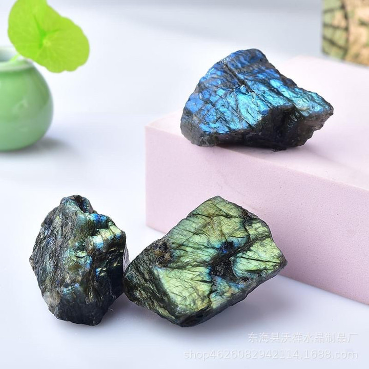 Genuine Blue Flash Labradorite: Stunning Premium Quality
