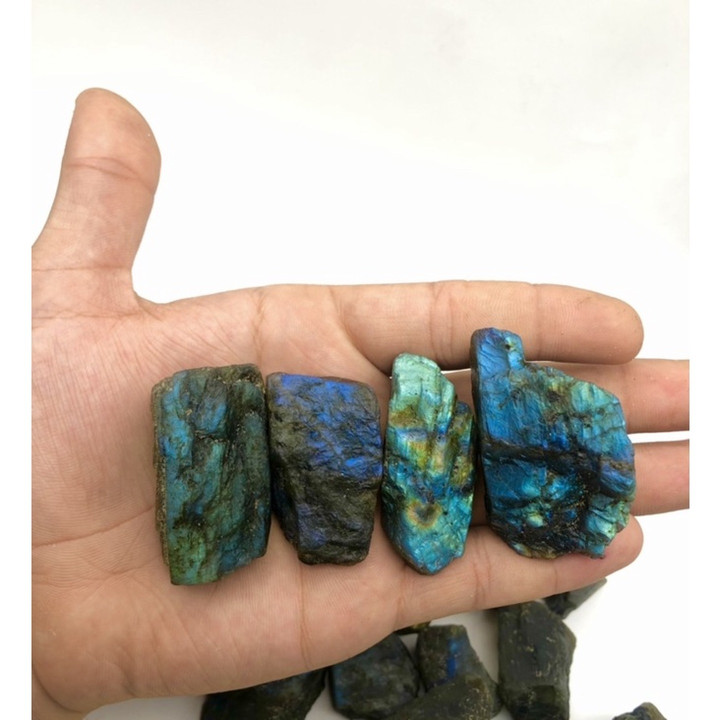 Genuine Blue Flash Labradorite: Stunning Premium Quality