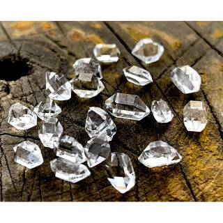Herkimer Diamonds: 20pc Genuine Quartz Crystal Set