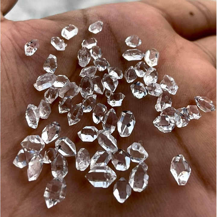 Herkimer Diamonds: 20pc Genuine Quartz Crystal Set