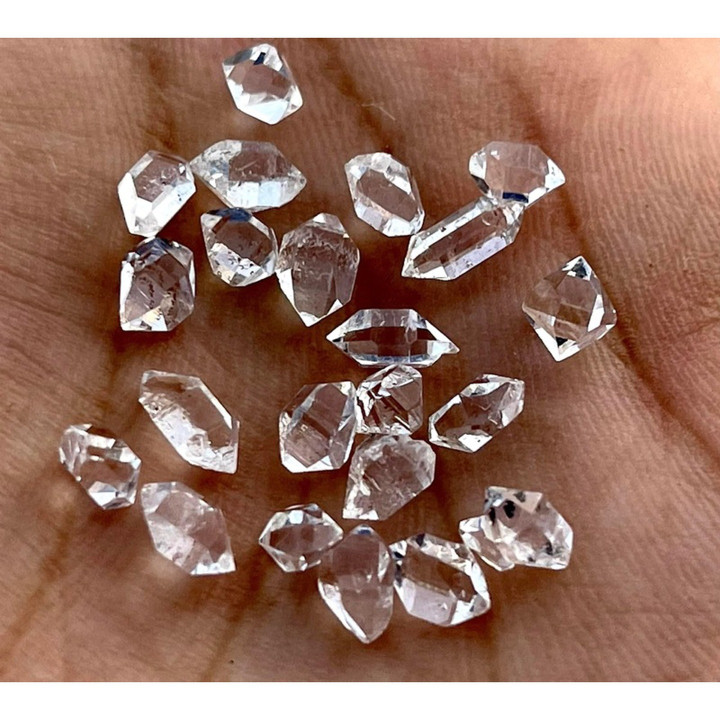 Herkimer Diamonds: 20pc Genuine Quartz Crystal Set